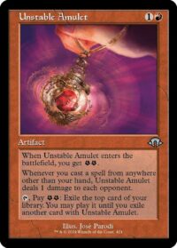 Unstable Amulet (Retro Frame) - #421 - Uncommon - Inglés