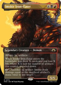 Imskir Iron-Eater (Borderless) - #374 - Rare - Inglés