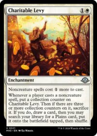 Charitable Levy (Foil) - #21 - Uncommon - Inglés