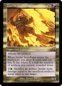 Imskir Iron-Eater (Retro Frame) (Foil) - #431 - Rare - Inglés