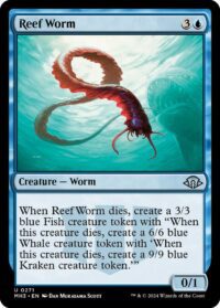 Reef Worm (Foil) - #271 - Uncommon - Inglés