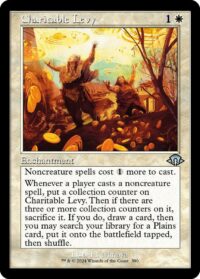 Charitable Levy (Retro Frame) - #390 - Uncommon - Inglés