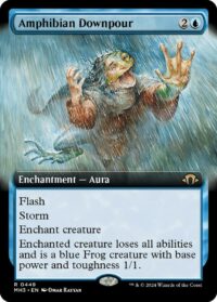 Amphibian Downpour (Extended Art) - #449 - Rare - Inglés