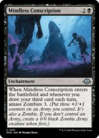 Mindless Conscription (Foil) - #101 - Uncommon - Inglés
