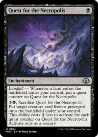 Quest for the Necropolis (Foil) - #104 - Uncommon - Inglés