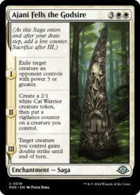 Ajani Fells the Godsire - #19 - Uncommon - Inglés