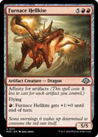 Furnace Hellkite (Foil) - #121 - Uncommon - Inglés