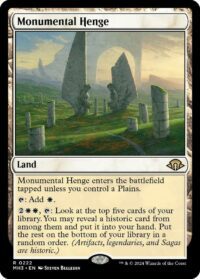 Monumental Henge (Foil) - #222 - Rare - Inglés