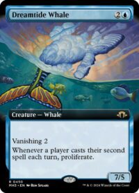 Dreamtide Whale (Extended Art) - #450 - Rare - Inglés