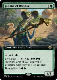 Fanatic of Rhonas (Extended Art) - #458 - Rare - Inglés
