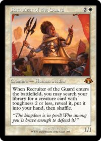 Recruiter of the Guard (Retro Frame) (Foil) - #395 - Mythic - Inglés