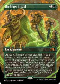 Birthing Ritual (Borderless) - #337 - Mythic - Inglés