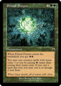 Primal Prayers (Retro Frame) - #429 - Rare - Inglés