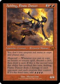 Ashling, Flame Dancer (Retro Frame) (Foil) - #415 - Mythic - Inglés