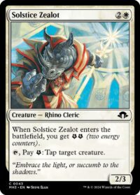 Solstice Zealot (Foil) - #43 - Common - Inglés