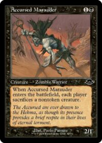 Accursed Marauder (Retro Frame) (Foil) - #405 - Common - Inglés