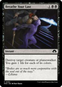 Breathe Your Last (Foil) - #82 - Common - Inglés
