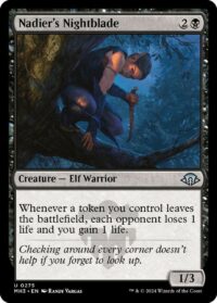 Nadier's Nightblade (Foil) - #275 - Uncommon - Inglés