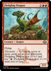 Fledgling Dragon - #280 - Uncommon - Inglés