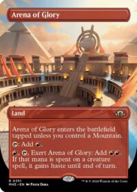 Arena of Glory (Borderless) - #351 - Rare - Inglés