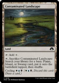 Contaminated Landscape (Foil) - #218 - Common - Inglés