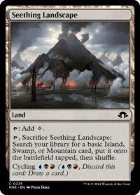 Seething Landscape (Foil) - #225 - Common - Inglés