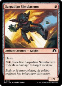 Sarpadian Simulacrum (Foil) - #135 - Common - Inglés