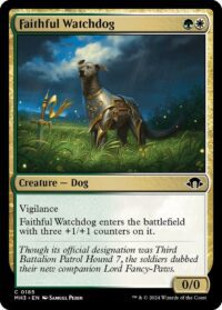Faithful Watchdog (Foil) - #185 - Common - Inglés