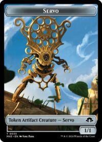 Servo // Bird Double-Sided Token - #33 // 9 - Token - Inglés