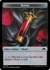 Blood // Energy Reserve Double-Sided Token - #29 // 36 - Token - Inglés