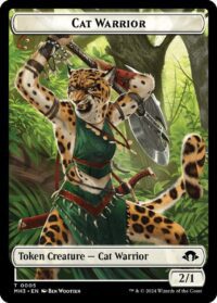 Cat Warrior Token (Foil) - #5 - Token - Inglés