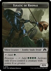 Fanatic of Rhonas Token - #15 - Token - Inglés