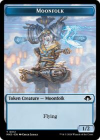 Moonfolk // Energy Reserve Double-Sided Token - #12 // 36 - Token - Inglés