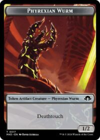 Phyrexian Wurm Token - #17 - Token - Inglés
