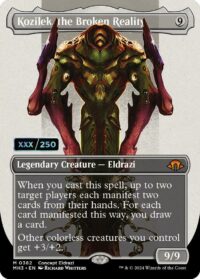 Kozilek, the Broken Reality (Borderless) (Serial Numbered) - #382 - Mythic - Inglés