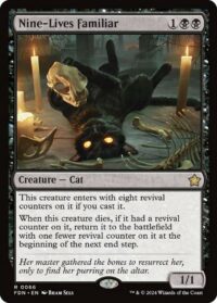Nine-Lives Familiar (Foil) - #66 - Rare - Inglés