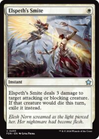 Elspeth's Smite (Foil) - #493 - Uncommon - Inglés