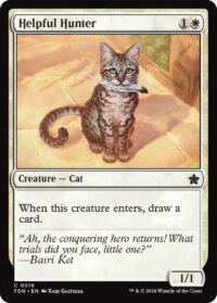 Helpful Hunter (Foil) - #16 - Common - Inglés