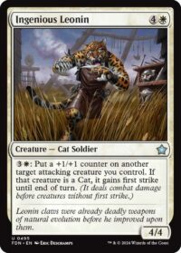 Ingenious Leonin - #495 - Uncommon - Inglés