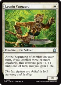 Leonin Vanguard (Foil) - #499 - Uncommon - Inglés