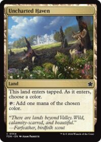Uncharted Haven (Foil) - #564 - Common - Inglés