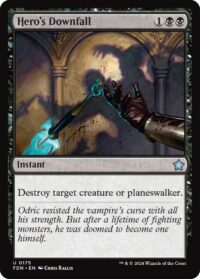 Hero's Downfall (Foil) - #175 - Uncommon - Inglés