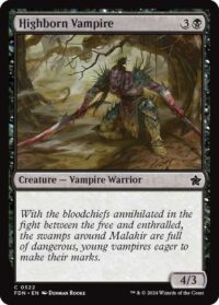 Highborn Vampire (Foil) - #522 - Common - Inglés