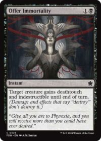 Offer Immortality (Foil) - #525 - Common - Inglés