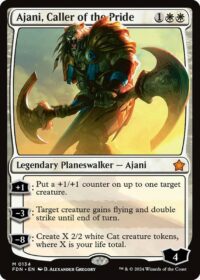 Ajani, Caller of the Pride (Foil) - #134 - Mythic - Inglés