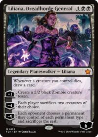 Liliana, Dreadhorde General (Foil) - #176 - Mythic - Inglés