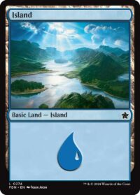 Island (Foil) - #274 - Land - Inglés