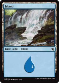 Island (Foil) - #275 - Land - Inglés