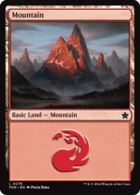 Mountain (Foil) - #278 - Land - Inglés