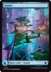 Island (Foil) - #285 - Land - Inglés